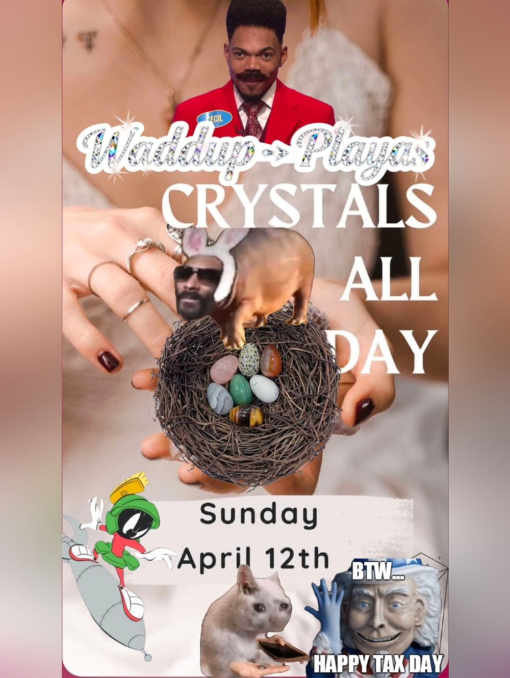 APRIL 12TH: CRYSTAL RAID TRAIN! // Crystals ALL day!